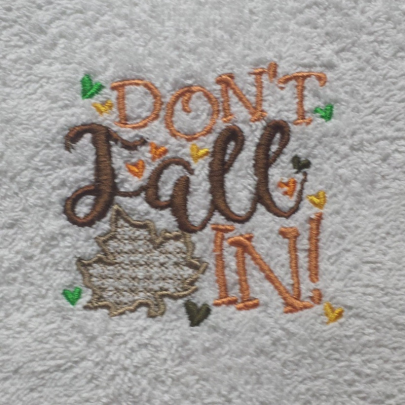 Borduursel - Don't fall in
